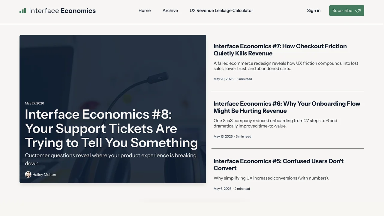 Interface Economics screenshot 1