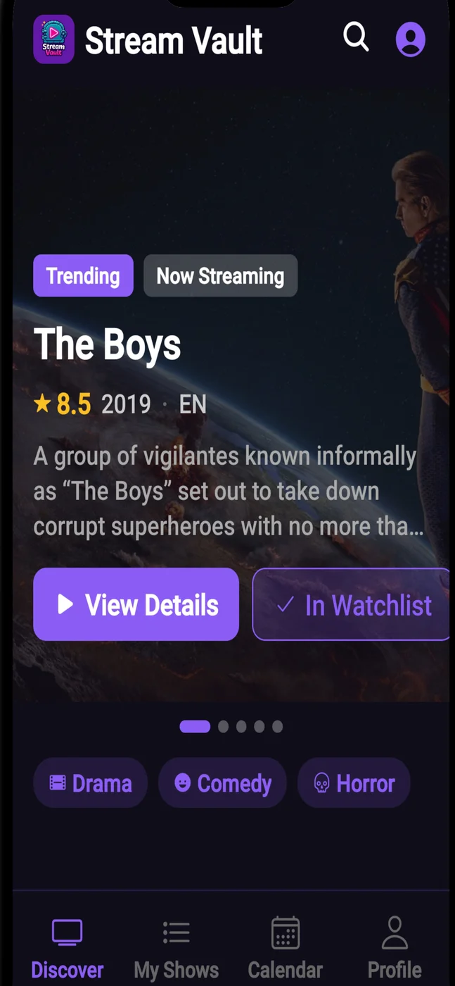 Stream Vault screenshot 1