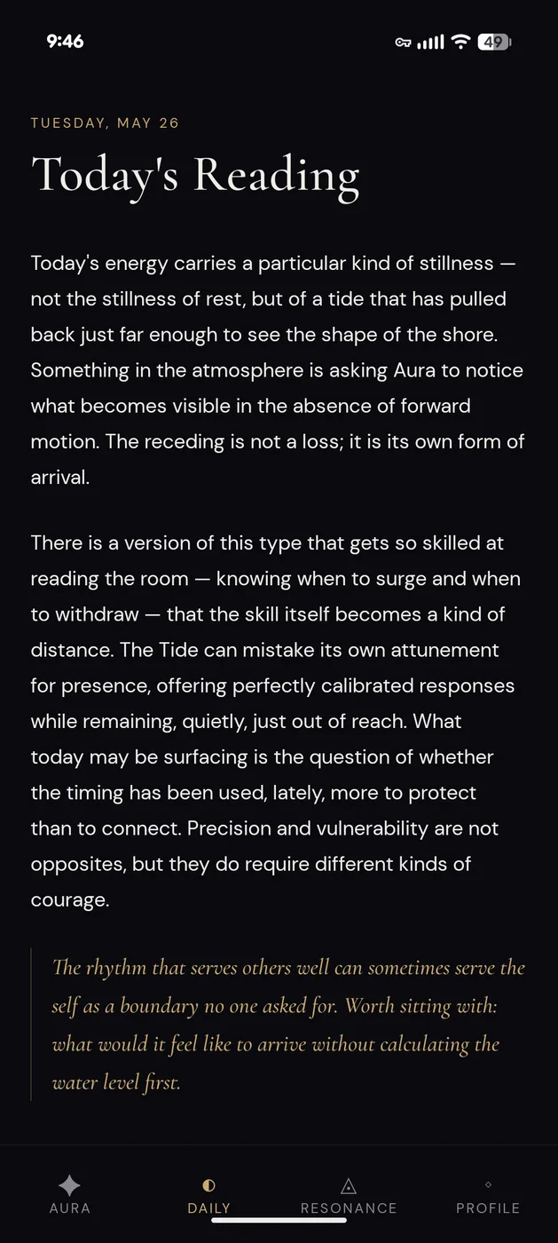 Aura: Energy & Personality screenshot 2