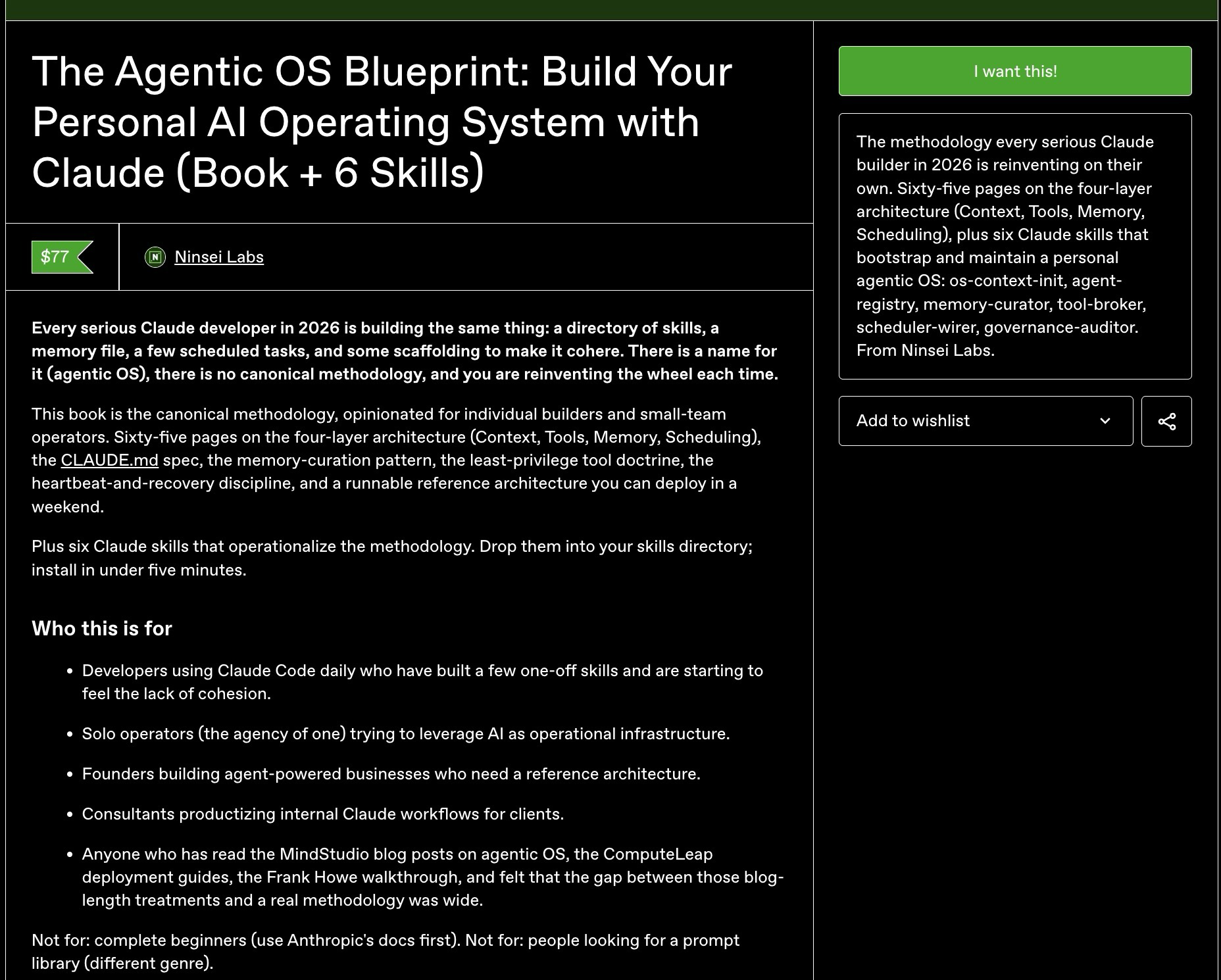 The Agentic OS Blueprint screenshot 1